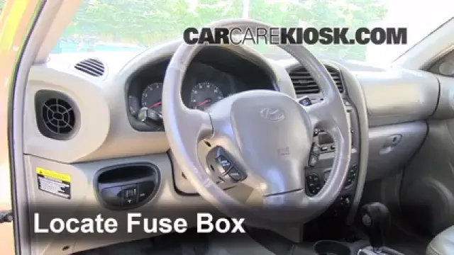 2003 Hyundai Santa Fe GLS 3.5L V6 Fuse (Interior) Check